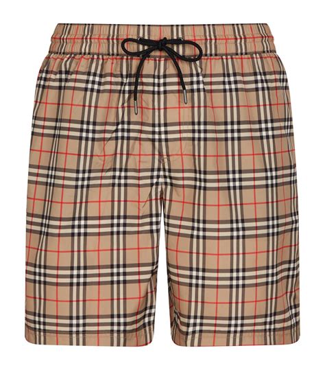 burberry check shorts|Burberry Check swim shorts men.